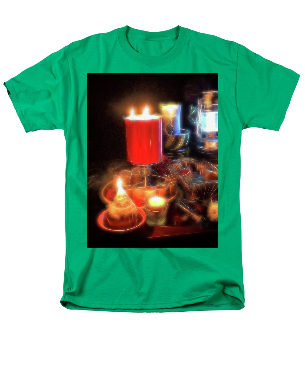 Candle Still Life - Men's T-Shirt (Regular Fit)