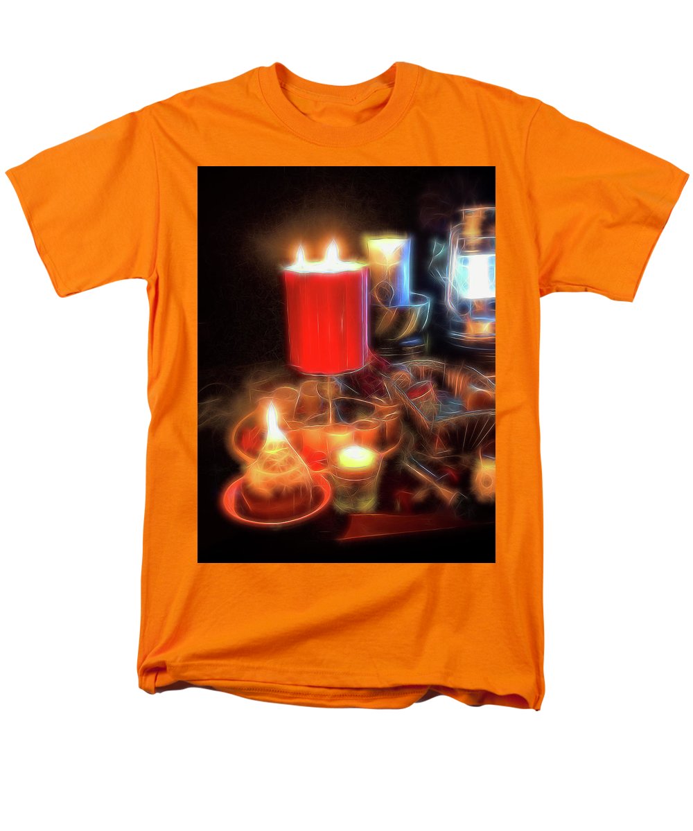 Candle Still Life - Men's T-Shirt (Regular Fit)