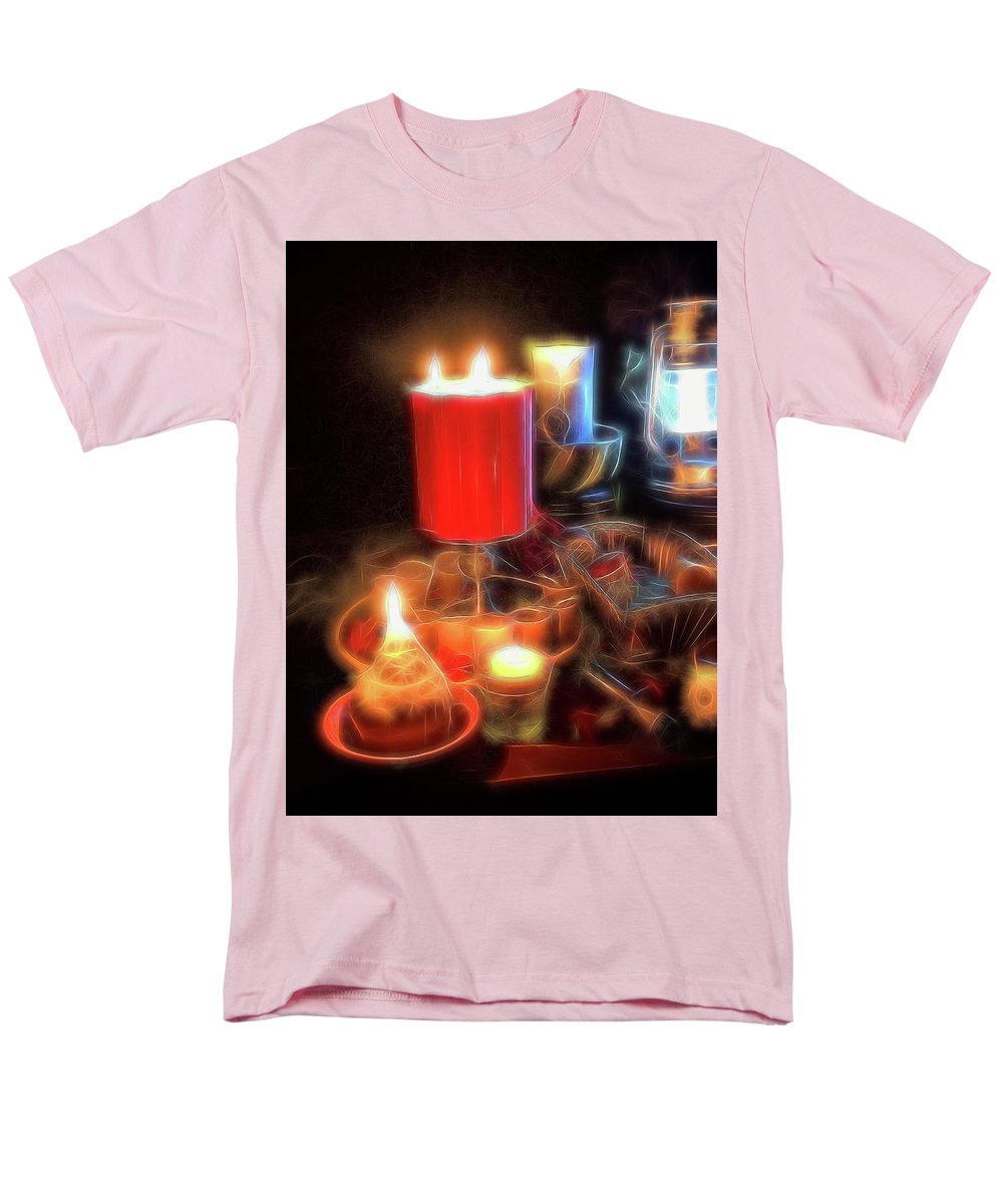 Candle Still Life - Men's T-Shirt (Regular Fit)