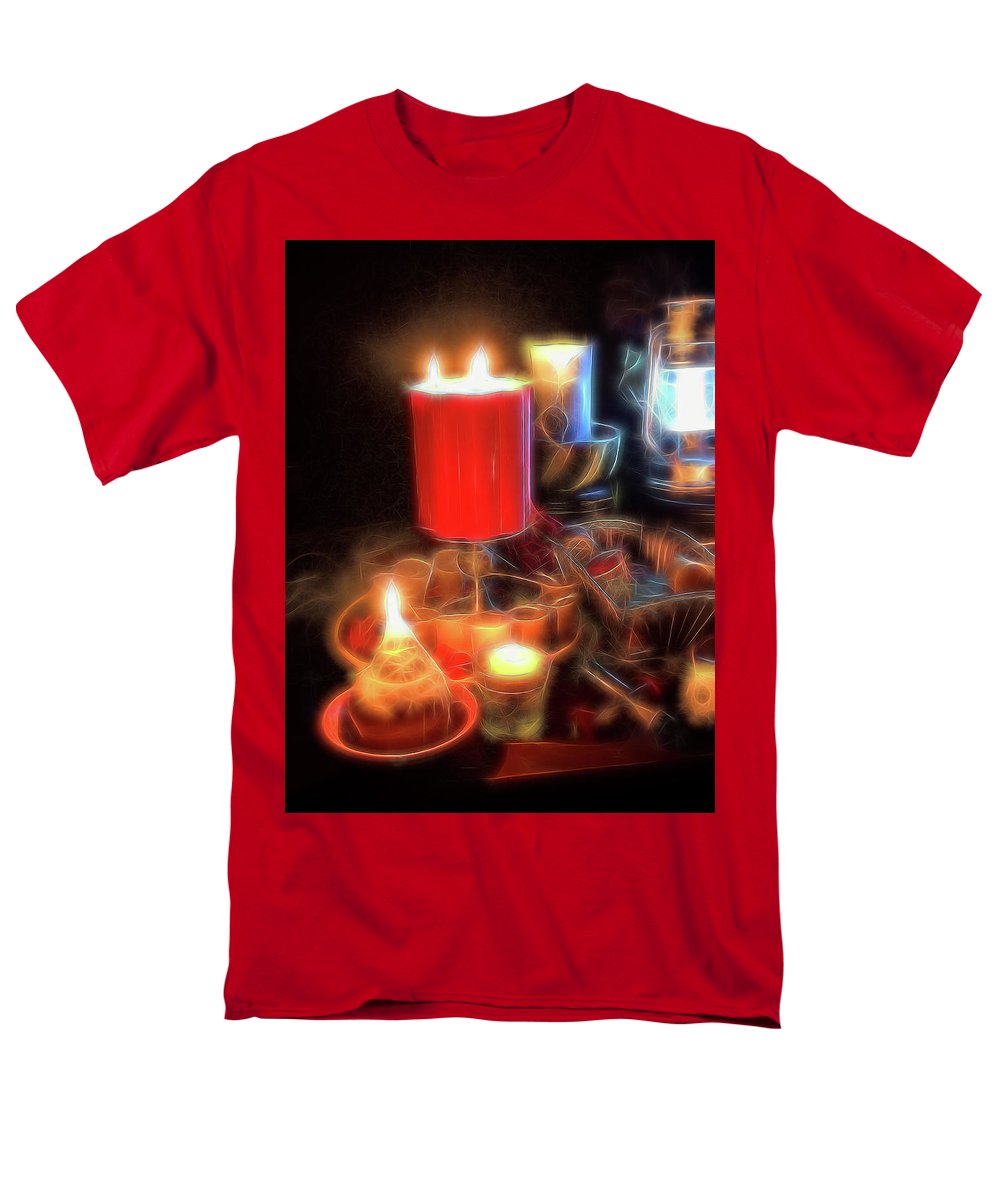 Candle Still Life - Men's T-Shirt (Regular Fit)