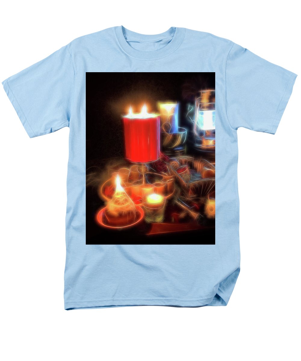 Candle Still Life - Men's T-Shirt (Regular Fit)