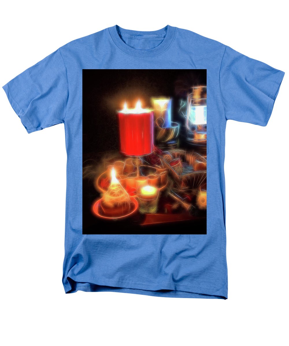 Candle Still Life - Men's T-Shirt (Regular Fit)