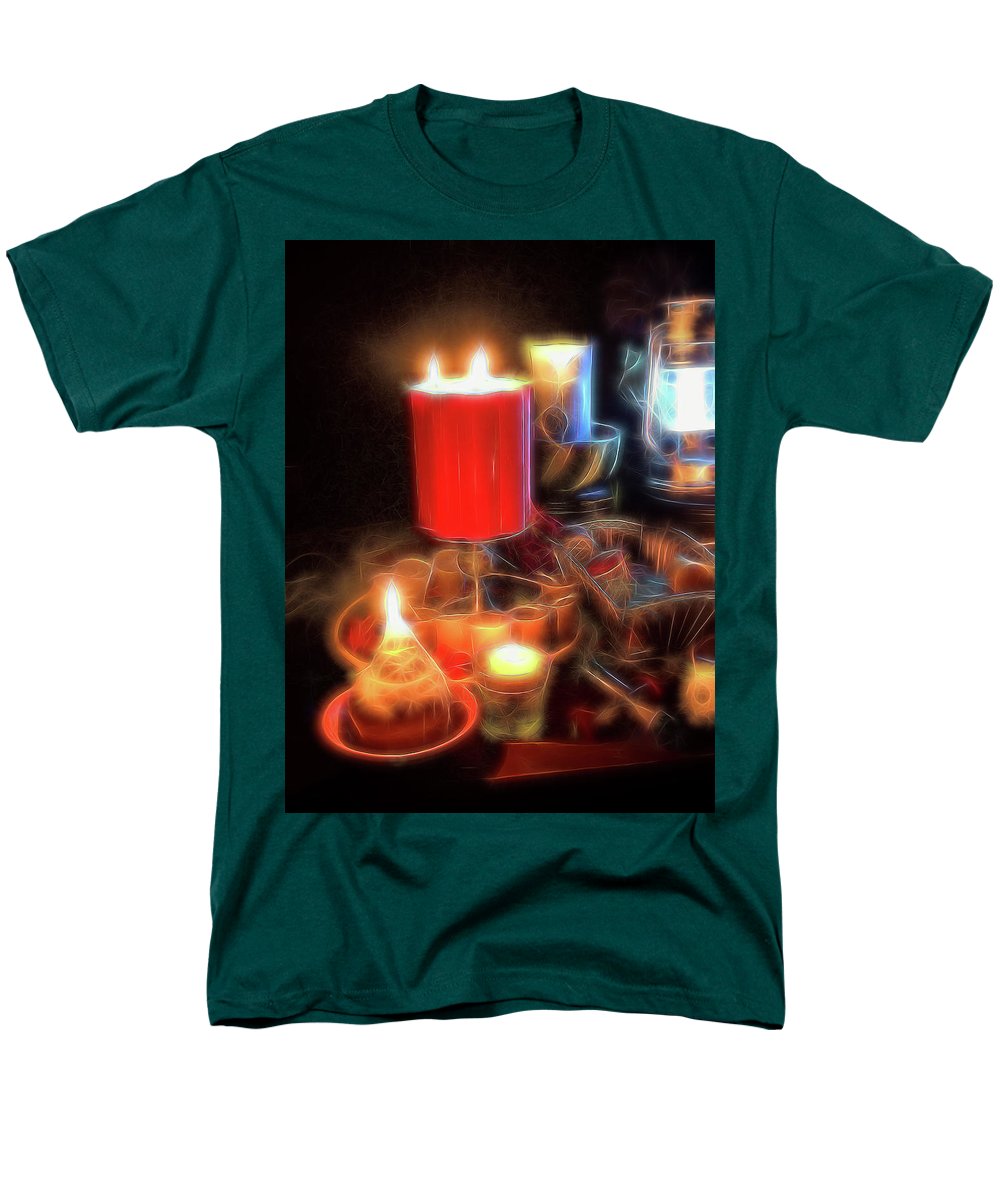 Candle Still Life - Men's T-Shirt (Regular Fit)
