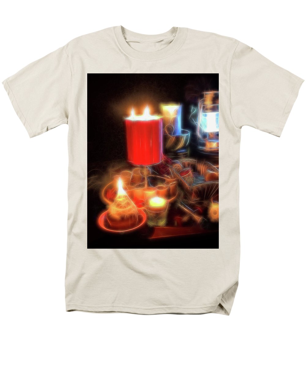 Candle Still Life - Men's T-Shirt (Regular Fit)