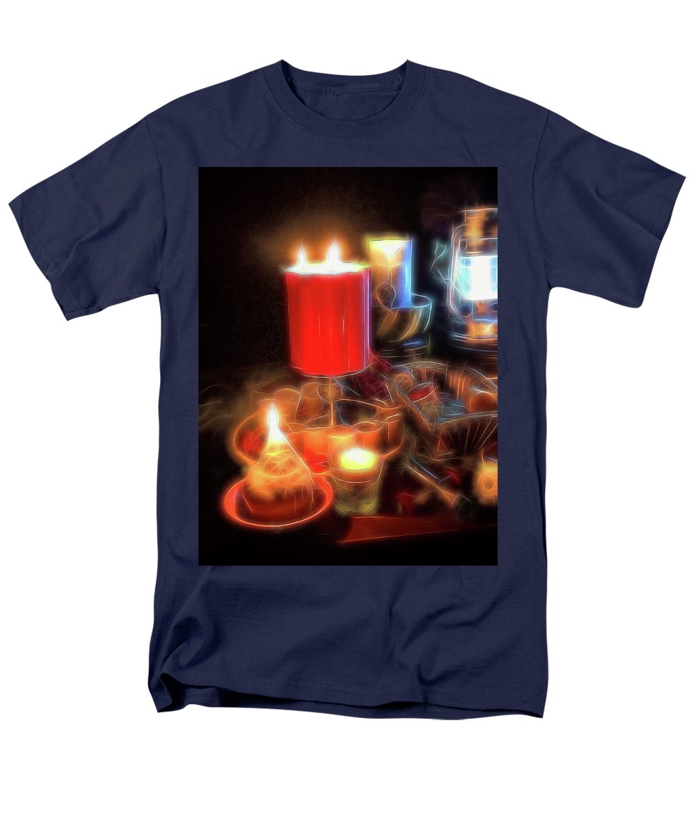 Candle Still Life - Men's T-Shirt (Regular Fit)