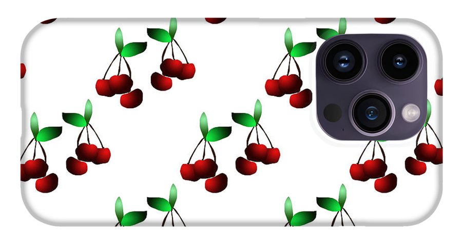 Cherries Pattern #1 - Phone Case