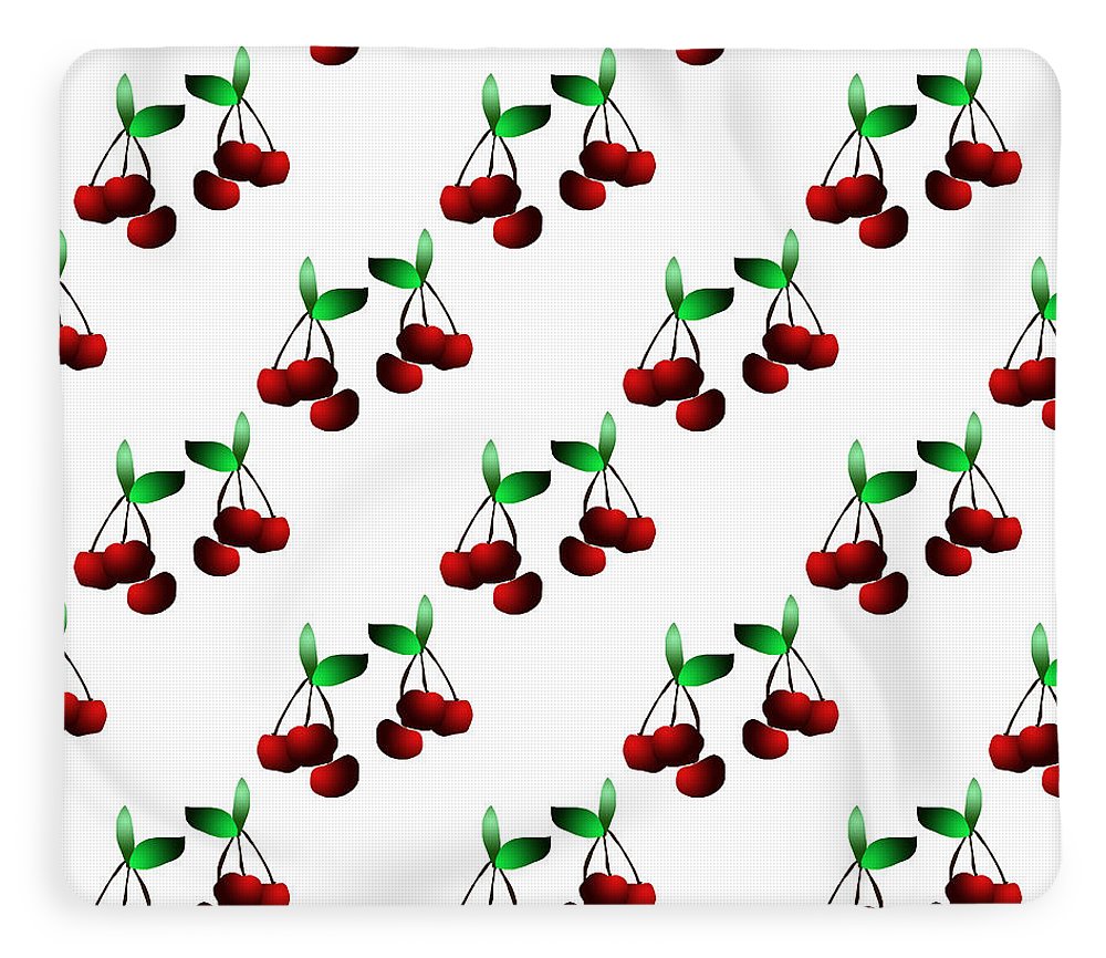 Cherries Pattern - Blanket