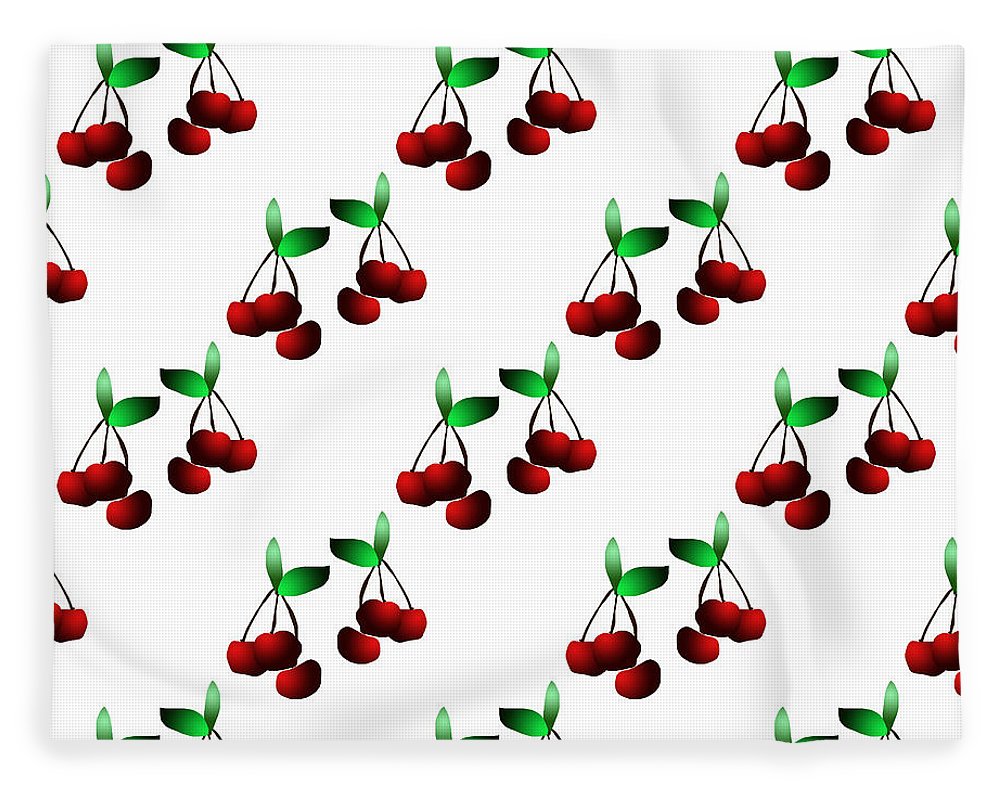 Cherries Pattern - Blanket