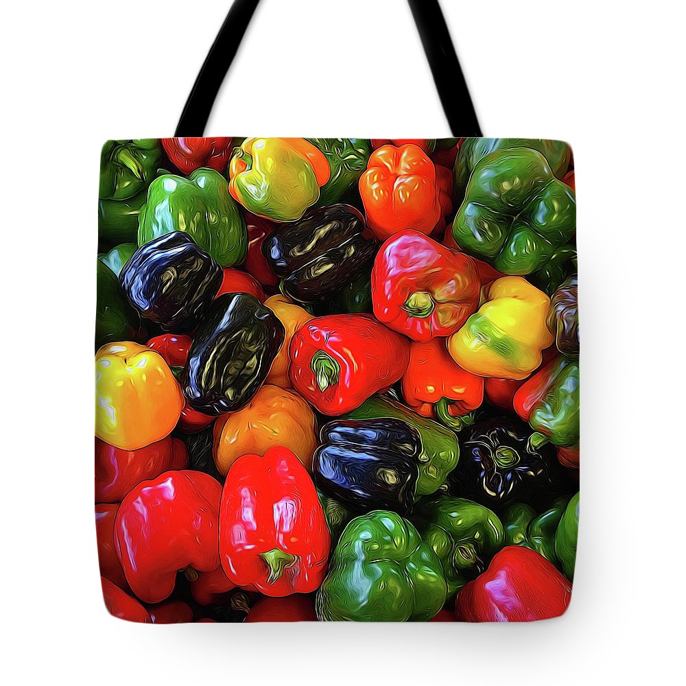 Colorful Bell Peppers - Tote Bag