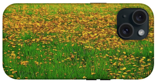 Dandelion Field - Phone Case
