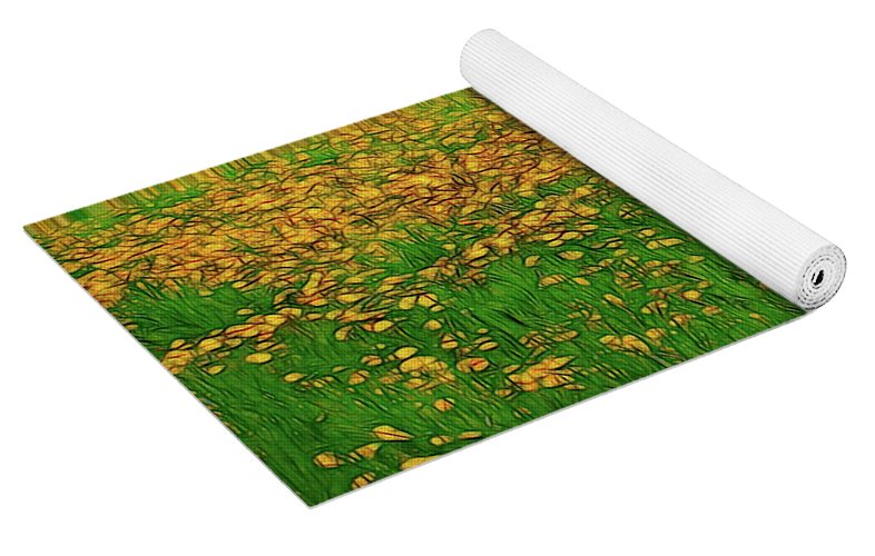 Dandelion Field - Yoga Mat