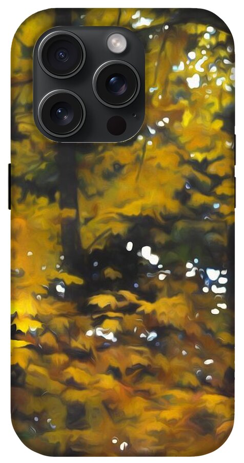 Fall Yellow Trees #1 - Phone Case