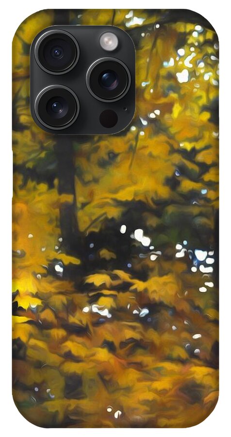 Fall Yellow Trees #1 - Phone Case