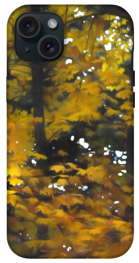 Fall Yellow Trees #1 - Phone Case