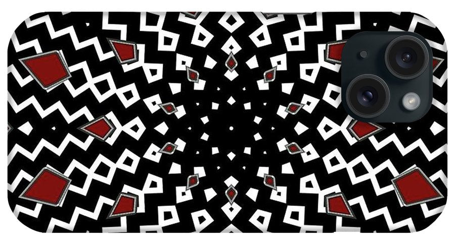 Hyperspace Kaleidoscope #2 - Phone Case