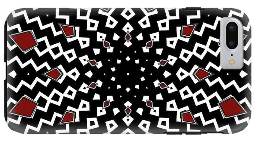 Hyperspace Kaleidoscope #2 - Phone Case