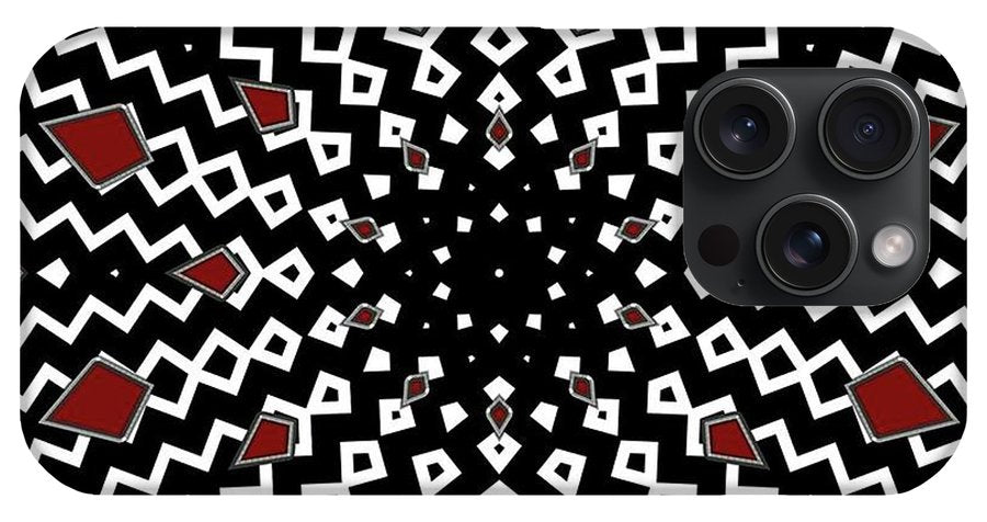 Hyperspace Kaleidoscope #2 - Phone Case