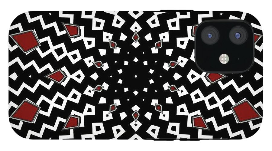 Hyperspace Kaleidoscope #2 - Phone Case