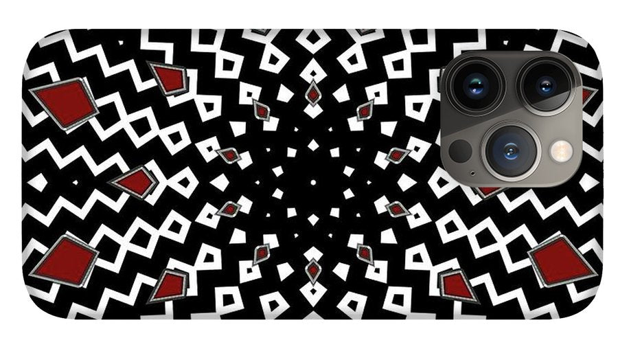 Hyperspace Kaleidoscope #2 - Phone Case