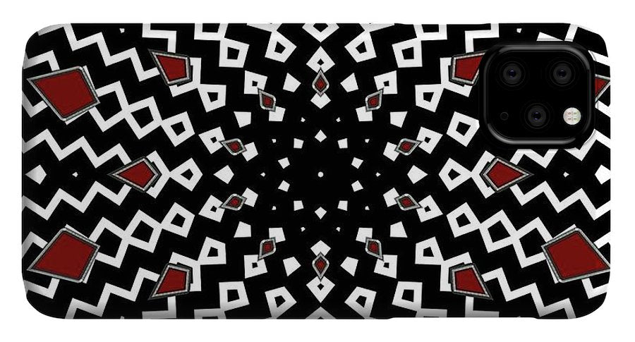 Hyperspace Kaleidoscope #2 - Phone Case