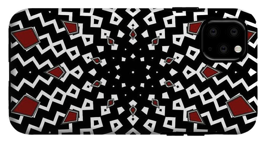 Hyperspace Kaleidoscope #2 - Phone Case