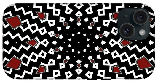 Hyperspace Kaleidoscope #2 - Phone Case