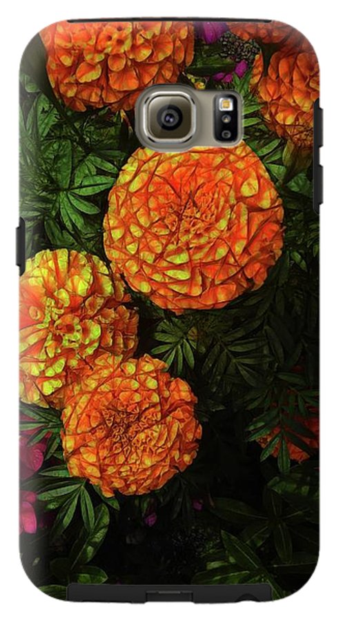 Large Marigolds #1 - Phone Case