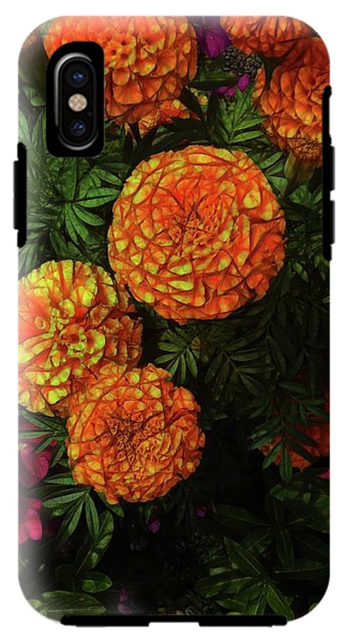 Large Marigolds #1 - Phone Case