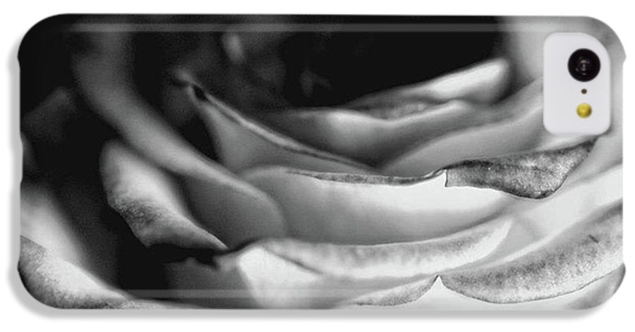 Light Black and White Rose #1 - Phone Case