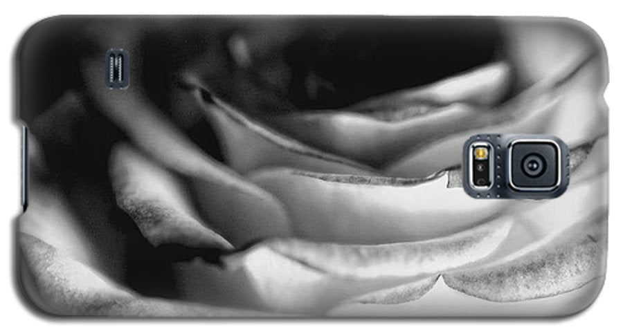 Light Black and White Rose #1 - Phone Case