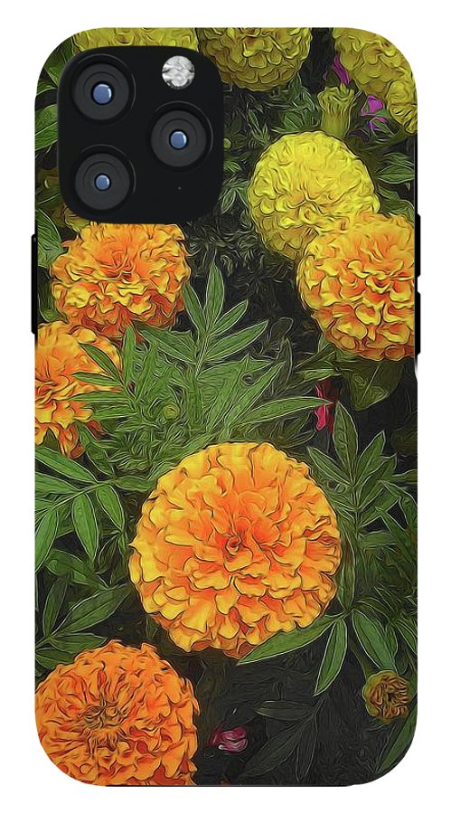 Marigold Garden #1 - Phone Case
