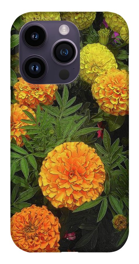 Marigold Garden #1 - Phone Case