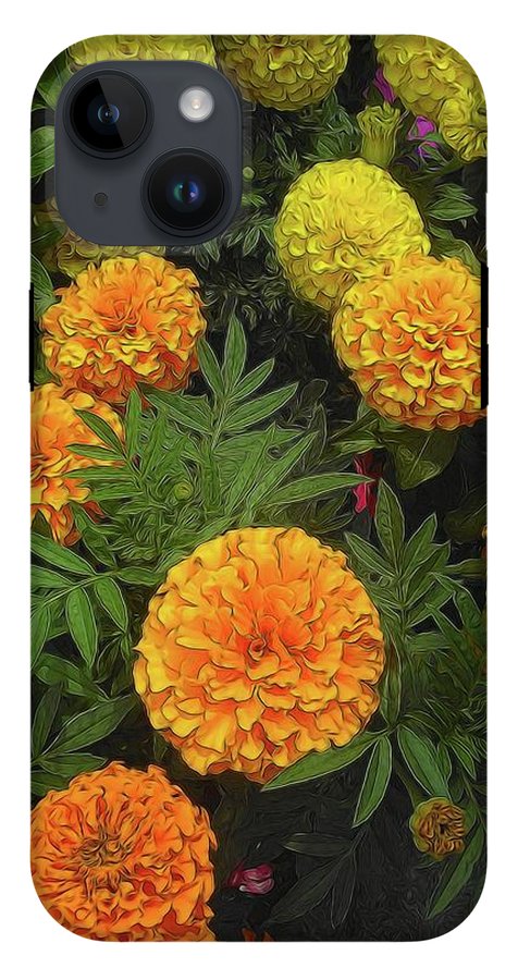 Marigold Garden #1 - Phone Case