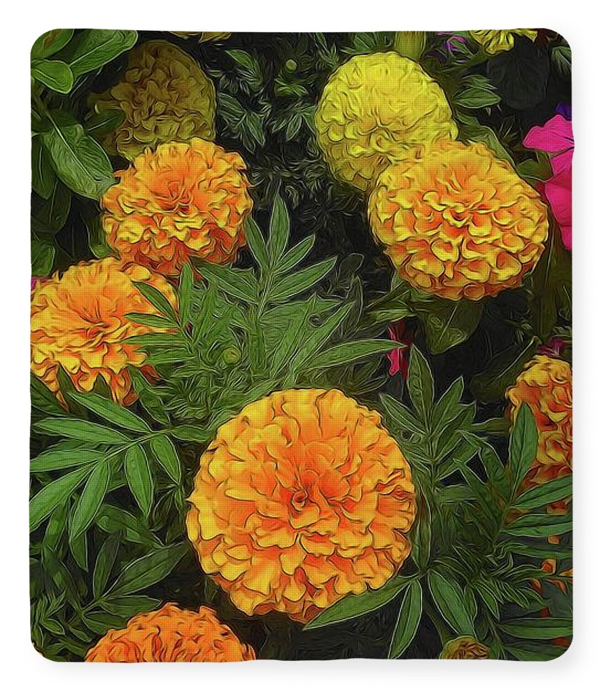 Marigold Garden - Blanket