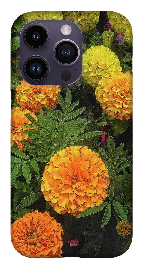 Marigold Garden #1 - Phone Case