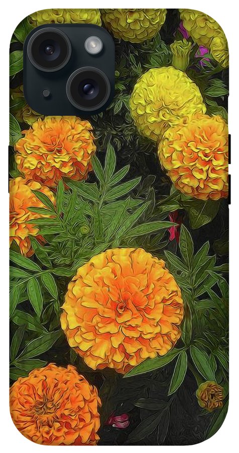 Marigold Garden #1 - Phone Case