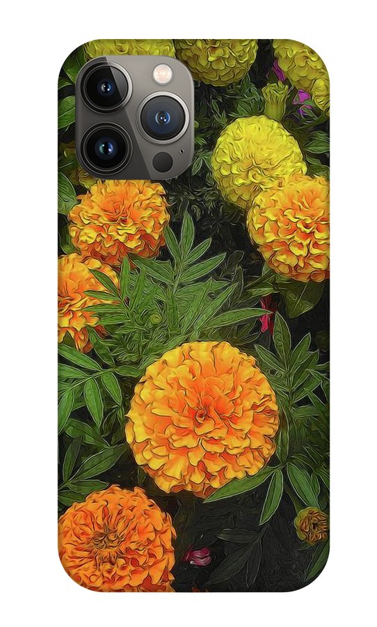 Marigold Garden #1 - Phone Case