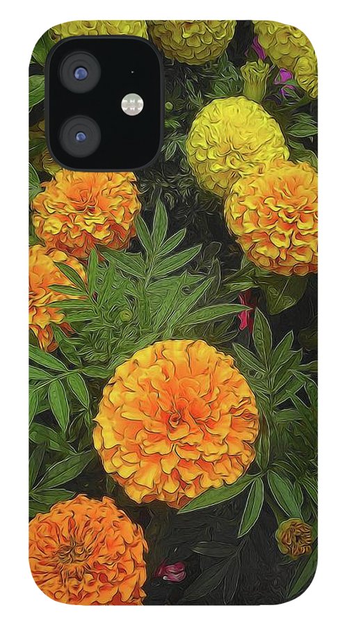 Marigold Garden #1 - Phone Case