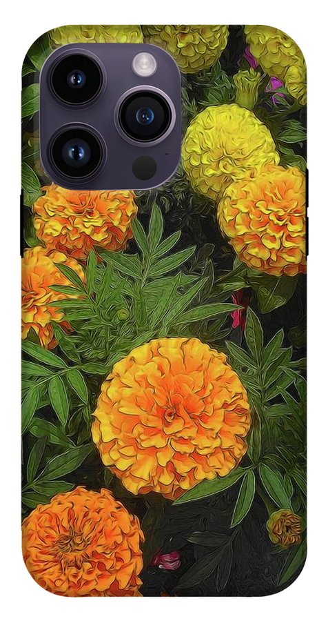 Marigold Garden #1 - Phone Case