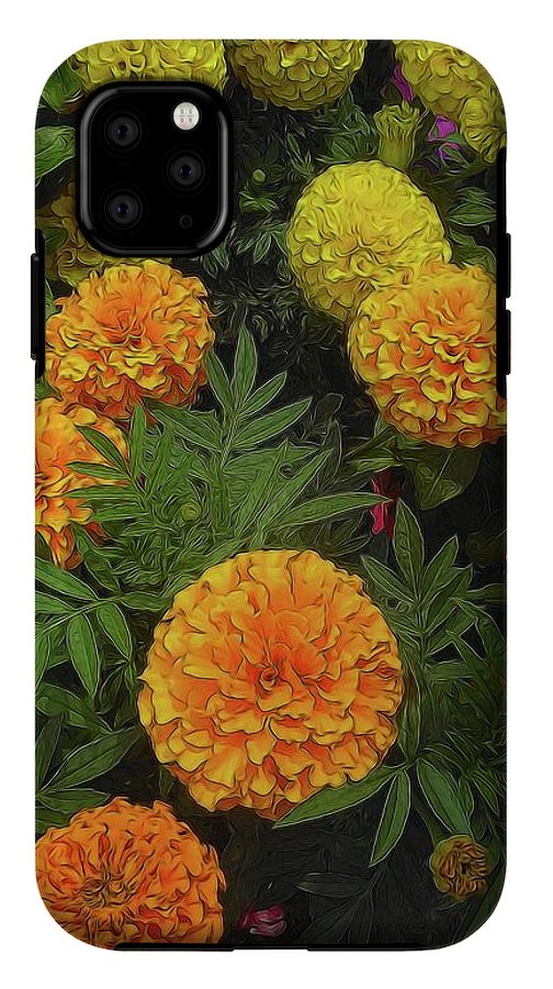 Marigold Garden #1 - Phone Case