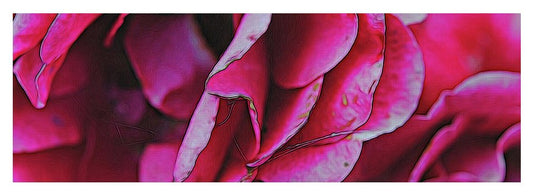 Pink and White Flowers - Yoga Mat