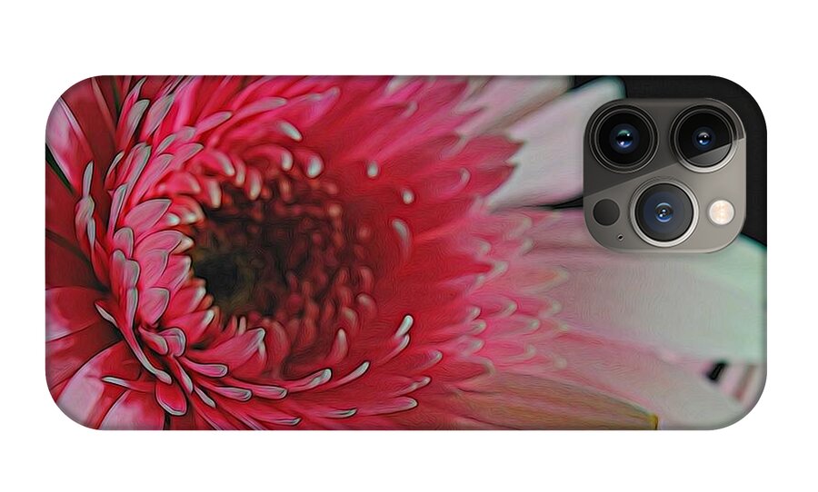 Pink Daisy Sideview #1 - Phone Case