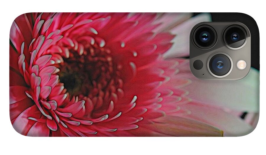 Pink Daisy Sideview #1 - Phone Case