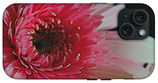 Pink Daisy Sideview #1 - Phone Case