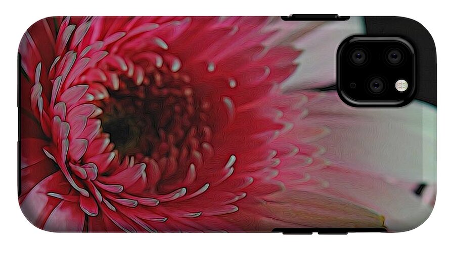 Pink Daisy Sideview #1 - Phone Case