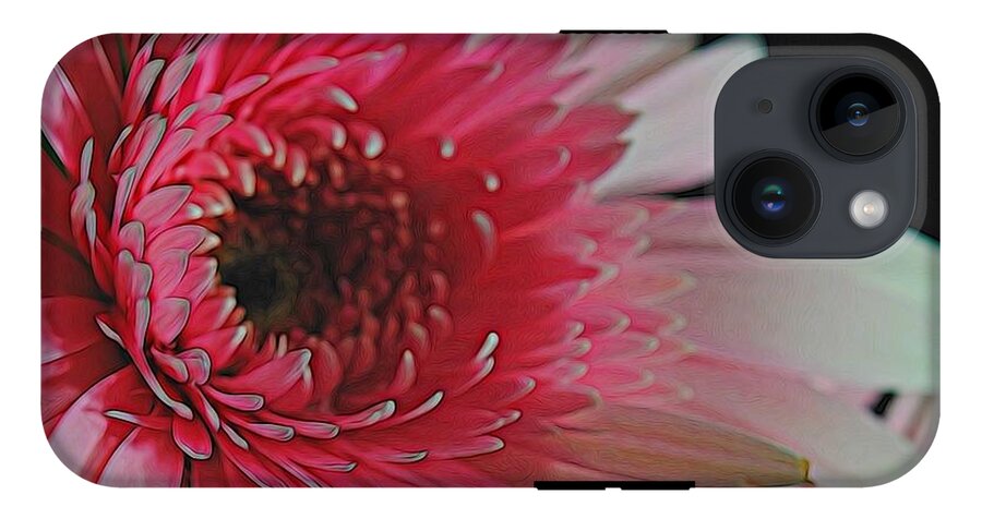 Pink Daisy Sideview #1 - Phone Case
