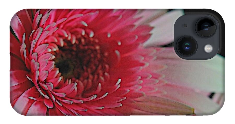 Pink Daisy Sideview #1 - Phone Case