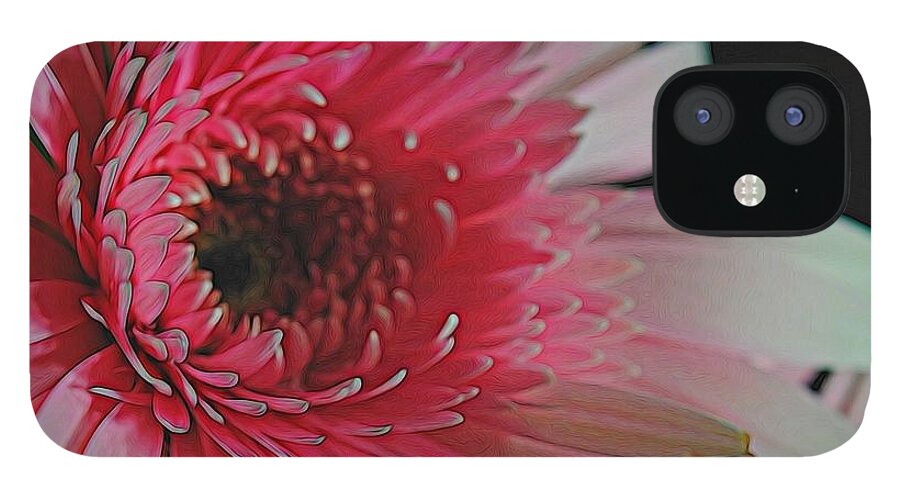 Pink Daisy Sideview #1 - Phone Case