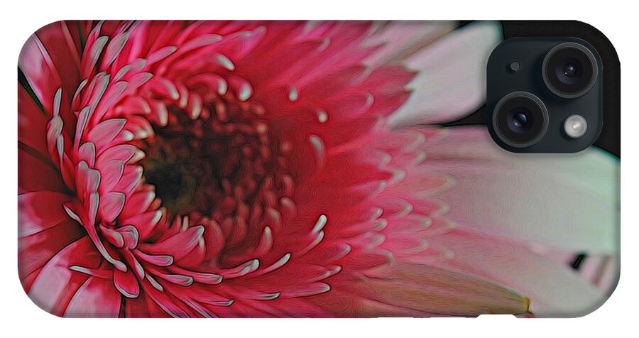 Pink Daisy Sideview #1 - Phone Case