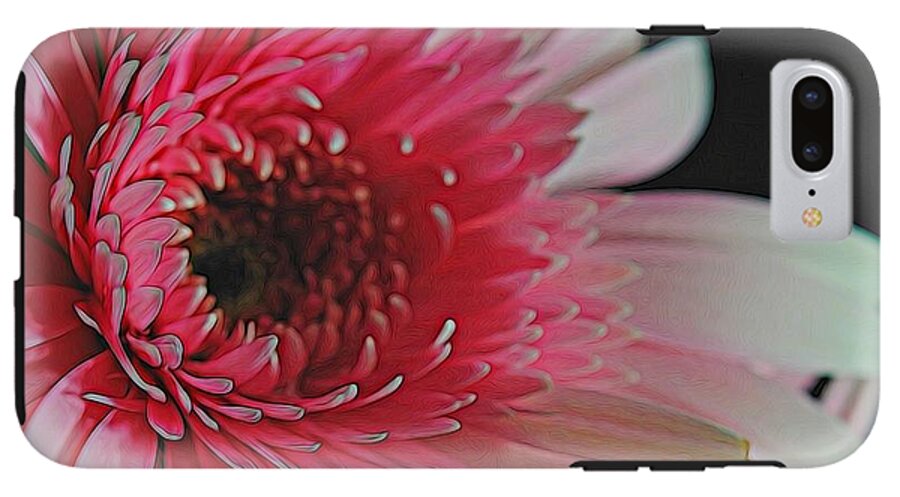 Pink Daisy Sideview #1 - Phone Case